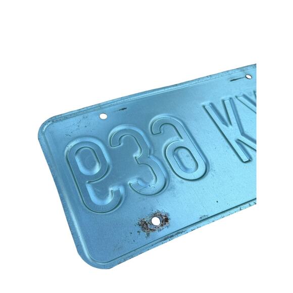 Missouri License Plate Show-Me State Dec 2003 2009 Sticker Blue Automobile Tags - Picture 4 of 5